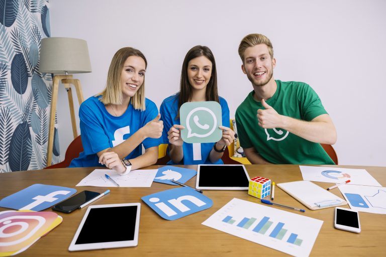 Equipe 768x512 - 6 Estratégias Simples e Rápidas para usar o WhatsApp como uma das mais eficazes ferramentas de Marketing Digital.
